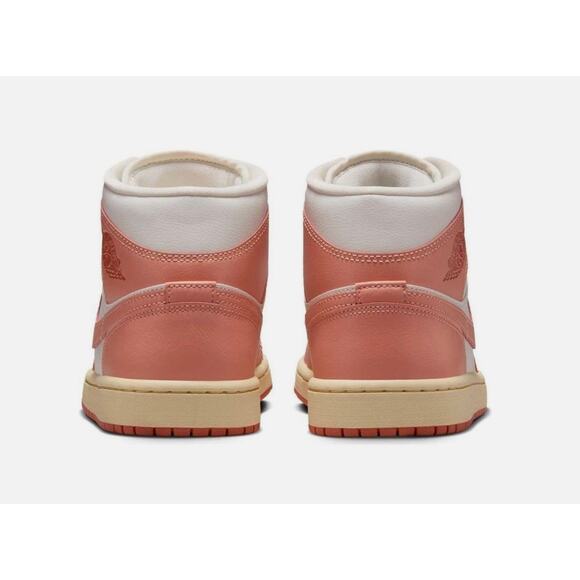 Size 8 - Women's Nike Air Jordan 1 Mid Madder Root BQ6472-180 - Picture 6 of 7